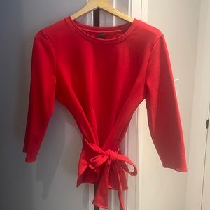 Vibrant Red Party top